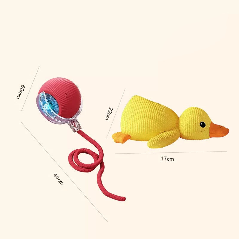 The Auto Fetch – Smart Electric Jump Ball With Rope For Dogs.