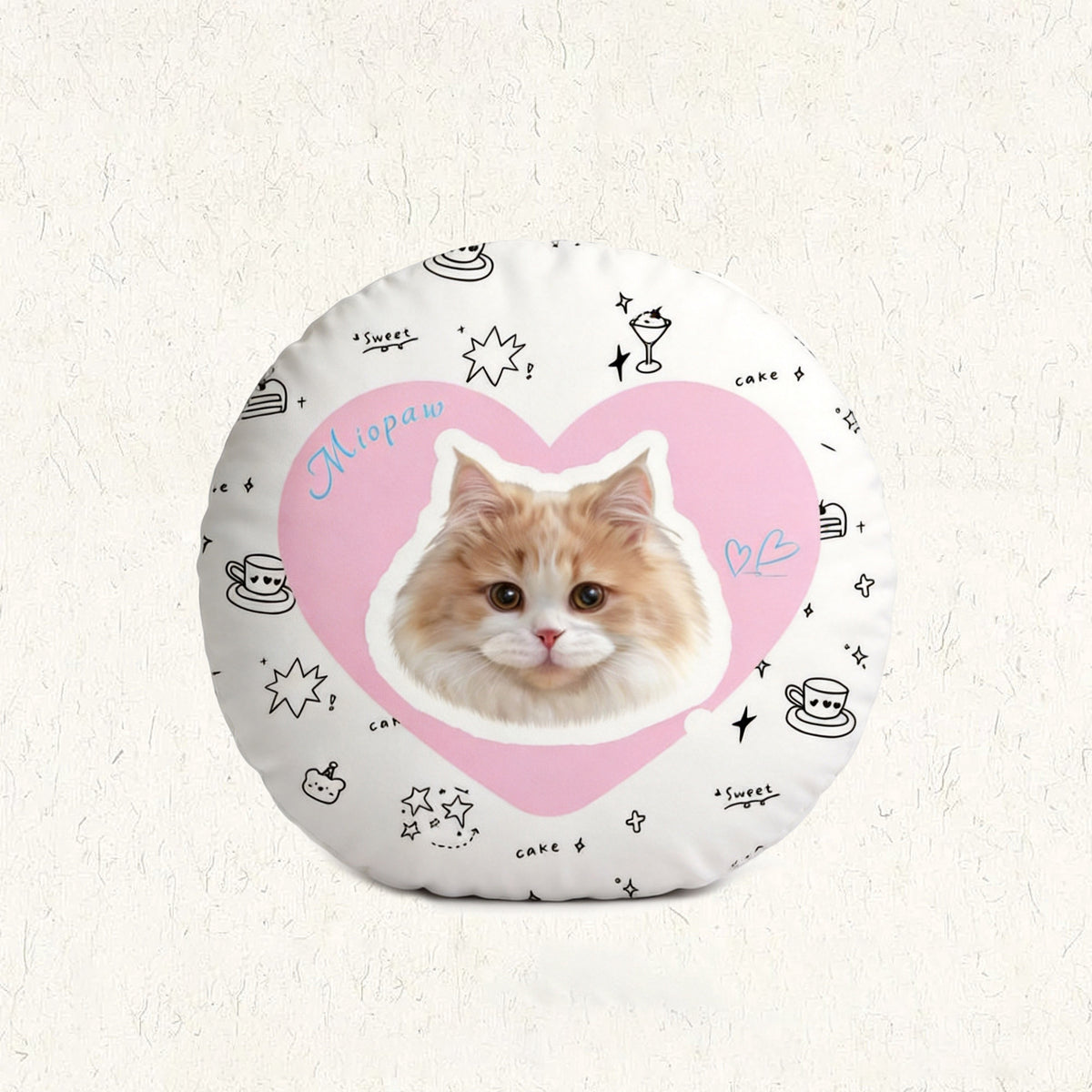The Memory Hug – Custom Pet Portrait Pillow