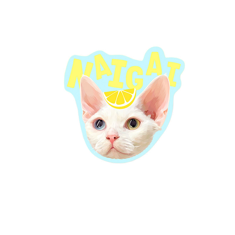 The Shaped Portrait – Cartoon Pet Rug In Your Pet's Shape.