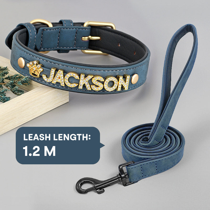 The Rhinestone Letter Pet Collar – Personalized DIY Dog Collar