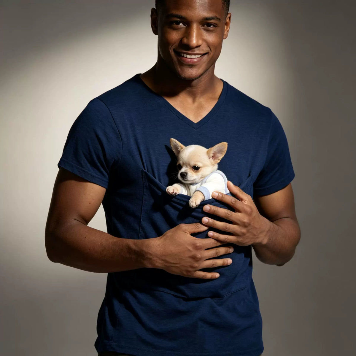 The Pocket Pet – Wearable Pet Pouch T-Shirt For Cats & Dogs.